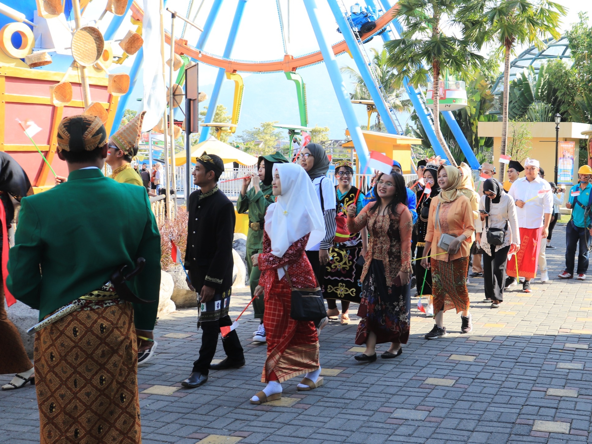 Suasana Pesta Rakyat Saloka