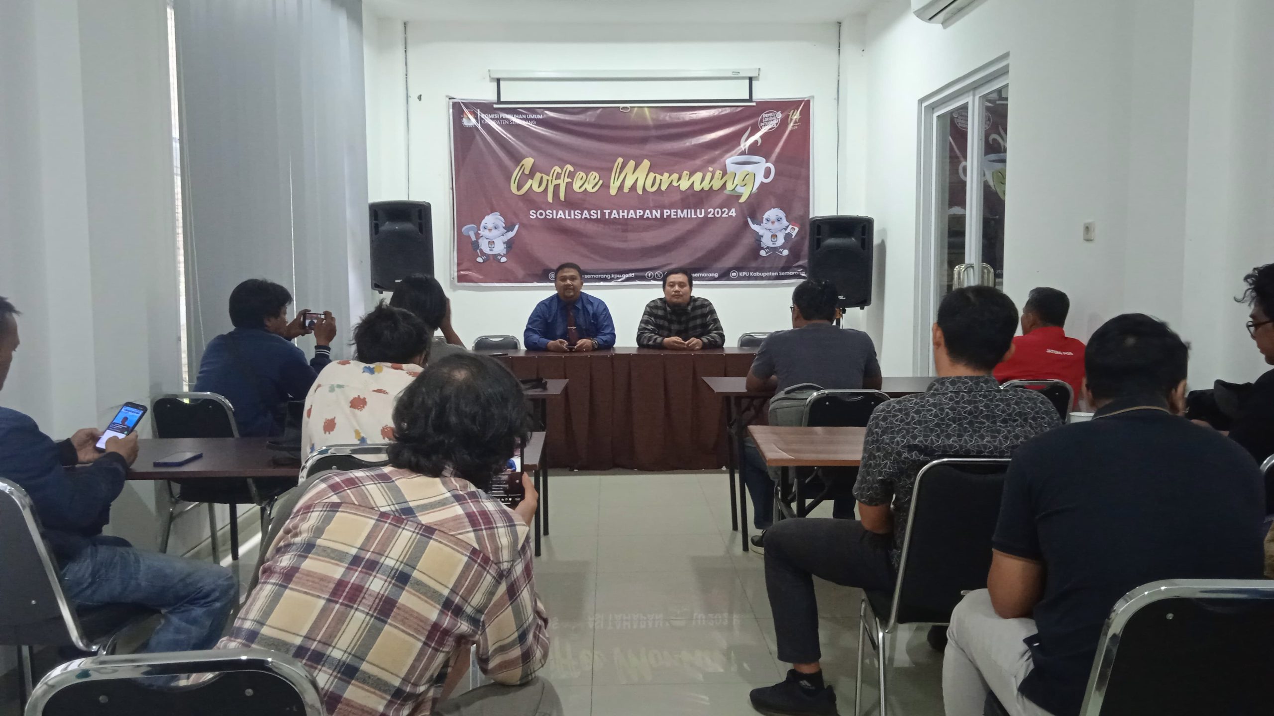 Morning coffee KPU Kab Semarang 
