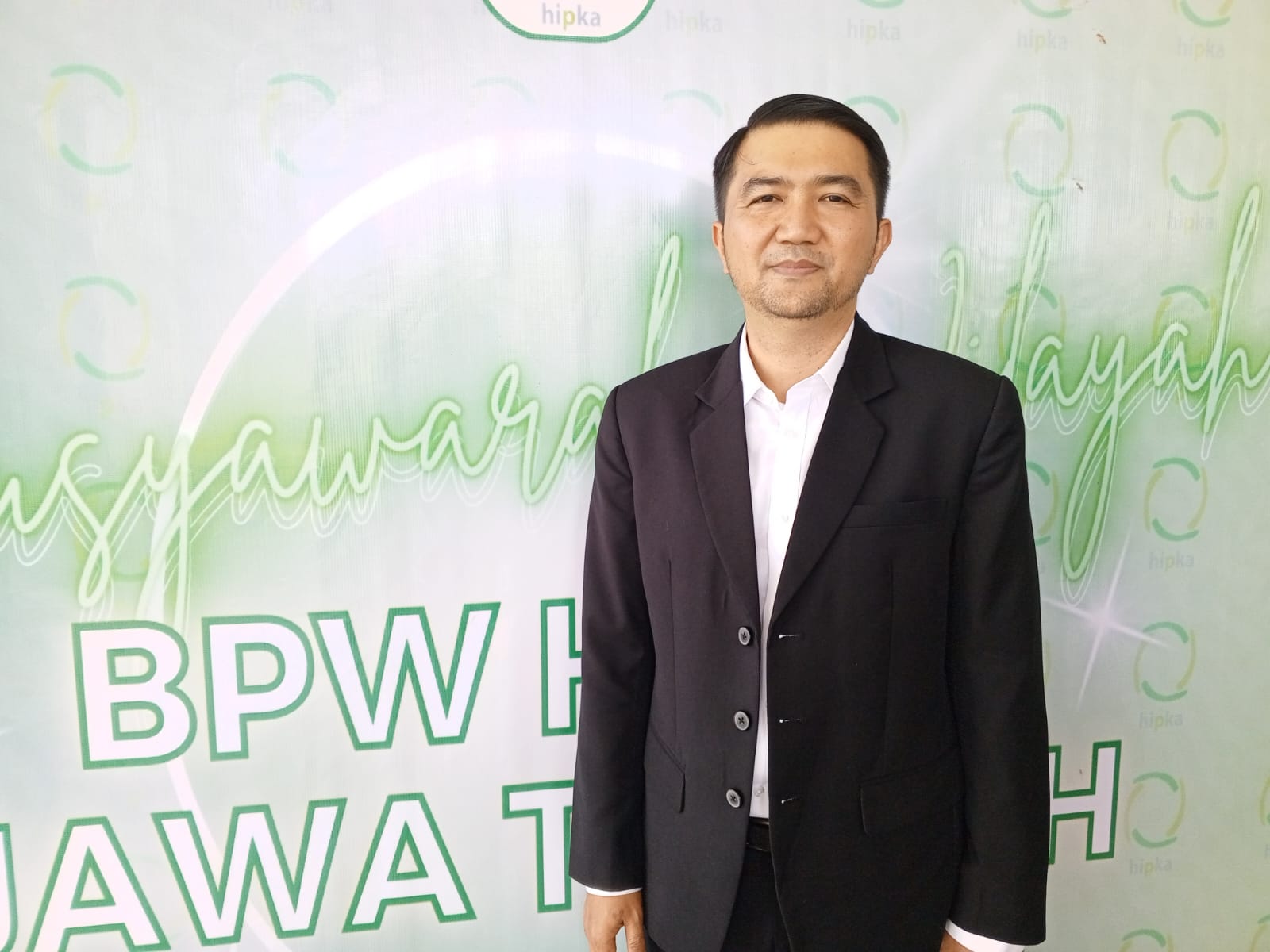 Ketua BPW HIPKA Jateng terpilih (2024-2029) usai pelantikan, Semarang 28/9/2024. (Selly).